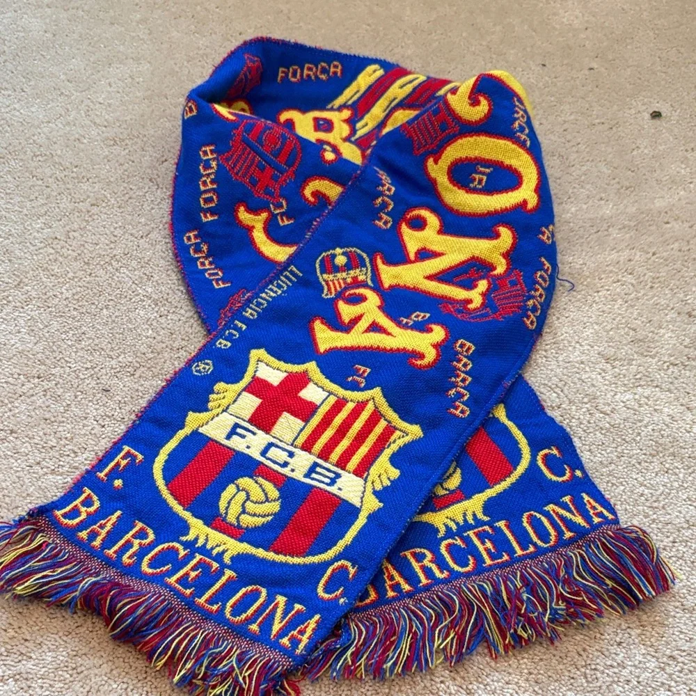 FC Barcelona Blue and Red Scarf